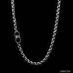 Load image into Gallery viewer, Men of Platinum | with Black Enamel Chain for Men JL PT CH MSD 105
