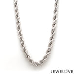 Load image into Gallery viewer, 5.5mm Platinum Rope Heavy Chain for Men JL PT CH 903-G

