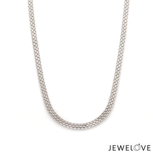 Platinum Chain for Men JL PT CH 1205   Jewelove.US