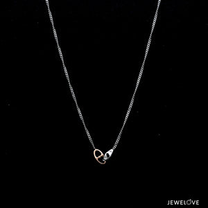Platinum Rose Gold Pendant for Women JL PT P 240
