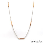 Load image into Gallery viewer, Platinum &amp; Rose Gold Chain JL PT CH 812
