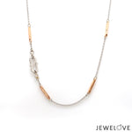 Load image into Gallery viewer, Platinum &amp; Rose Gold Chain JL PT CH 812
