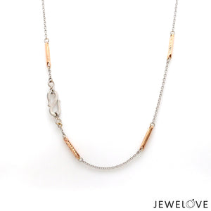 Platinum & Rose Gold Chain JL PT CH 812