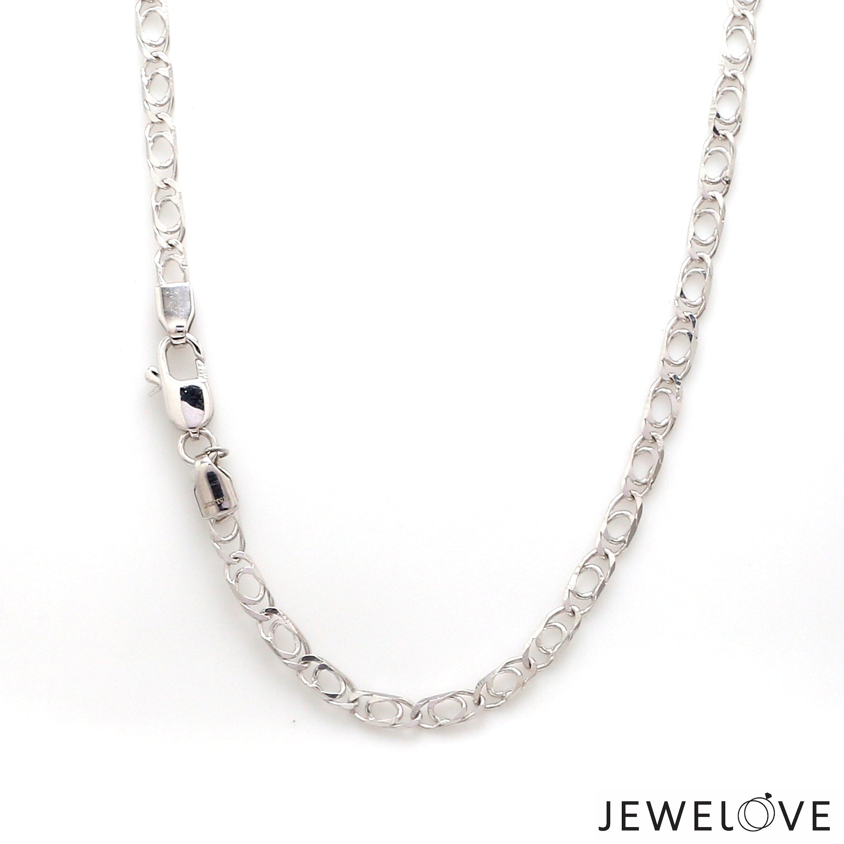 3.5mm Japanese Platinum Links Chain for Men JL PT CH 1313