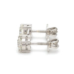 Load image into Gallery viewer, 20 pointer Solitaire Diamond Earrings in Platinum JL PT E 152   Jewelove
