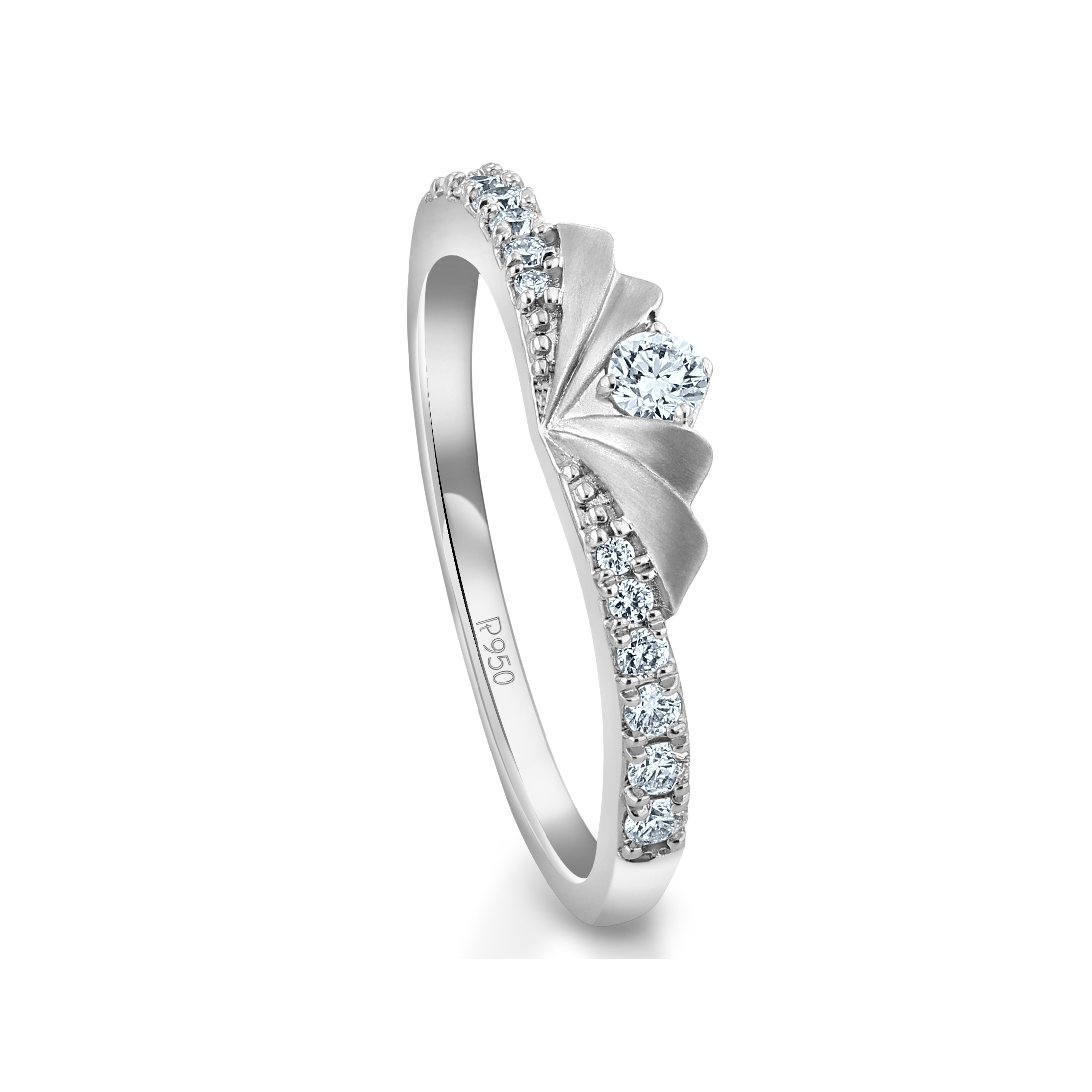 Designer Platinum Diamonds Rings for Couple JL PT 1260   Jewelove