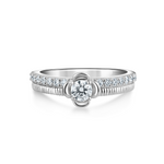 Load image into Gallery viewer, Designer Platinum Diamonds Rings for Couple JL PT 1262   Jewelove
