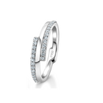 Load image into Gallery viewer, Designer Platinum Love Bands Diamonds Rings JL PT 1263   Jewelove
