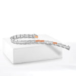 Load image into Gallery viewer, Men of Platinum | Designer Platinum Bracelet with Rose Gold for Men JL PTB 1187   Jewelove.US
