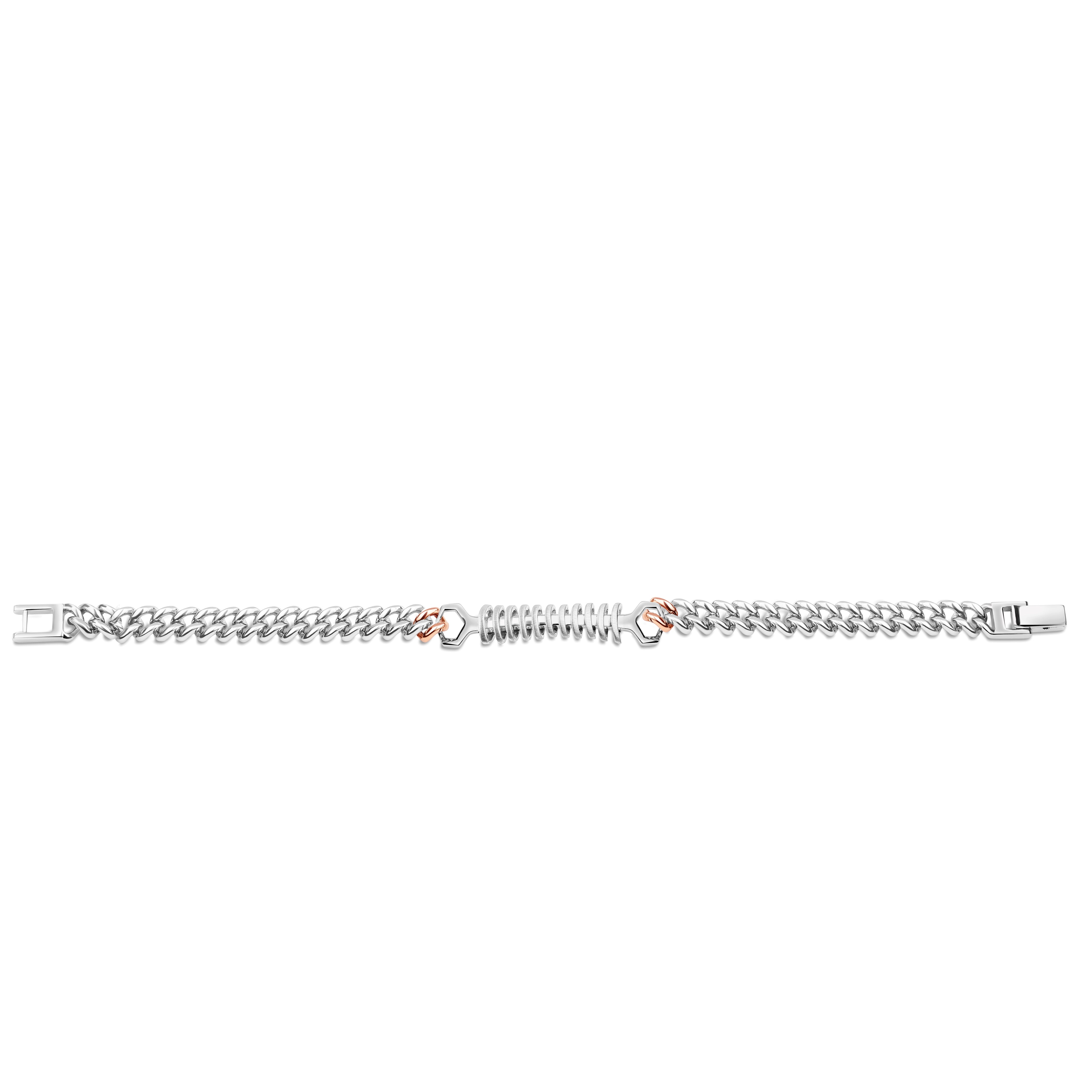 Platinum | Designer Platinum Bracelet with Rose Gold for Men JL PTB 1189   Jewelove.US