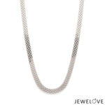 Load image into Gallery viewer, 4.25mm Japanese Platinum Chain for Men JL PT CH 1209
