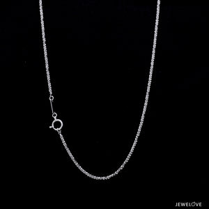 Japanese Shiny Platinum Unisex Chain JL PT CH 969   Jewelove.US