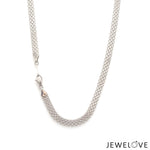 Load image into Gallery viewer, 4.25mm Japanese Platinum Chain for Men JL PT CH 1209
