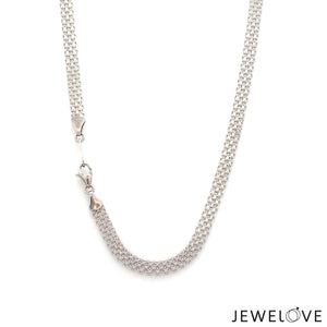 4.25mm Japanese Platinum Chain for Men JL PT CH 1209