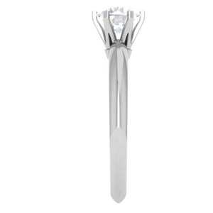 0.30 cts Solitaire Platinum Ring JL PT RS RD 177   Jewelove.US