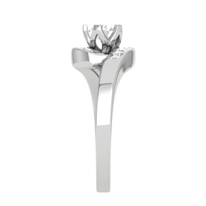 1.50-Carat Lab Grown Solitaire Diamond Platinum Ring JL PT RP RD LG G 139-B
