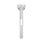 Load image into Gallery viewer, 2-Carat Lab Grown Solitaire Platinum Ring JL PT RS RD LG 167-D
