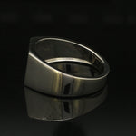 Load image into Gallery viewer, Men of Platinum | 10mm Black Enamel Ring for Men JL PT 1494
