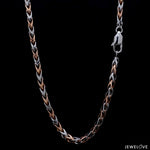 Load image into Gallery viewer, 3.25mm Platinum Rose Gold Chain for Men JL PT CH 1407

