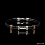 Load image into Gallery viewer, Platinum Bracelet with Diamonds for Men JL PTB 1464

