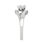 Load image into Gallery viewer, 1-Carat Lab Grown Solitaire Diamond Platinum Ring JL PT RP RD LG G 139-A
