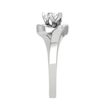 Load image into Gallery viewer, 1-Carat Lab Grown Solitaire Diamond Platinum Engagement Ring JL PT RP RD LG-139
