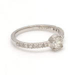 Load image into Gallery viewer, 50-Pointer Astrological Skin Touch Platinum Diamond Solitaire Ring JL PT 1222-A
