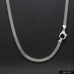 Load image into Gallery viewer, 4mm Platinum + 18K Rose Gold Double Side Chain for Men JL PT CH 1419
