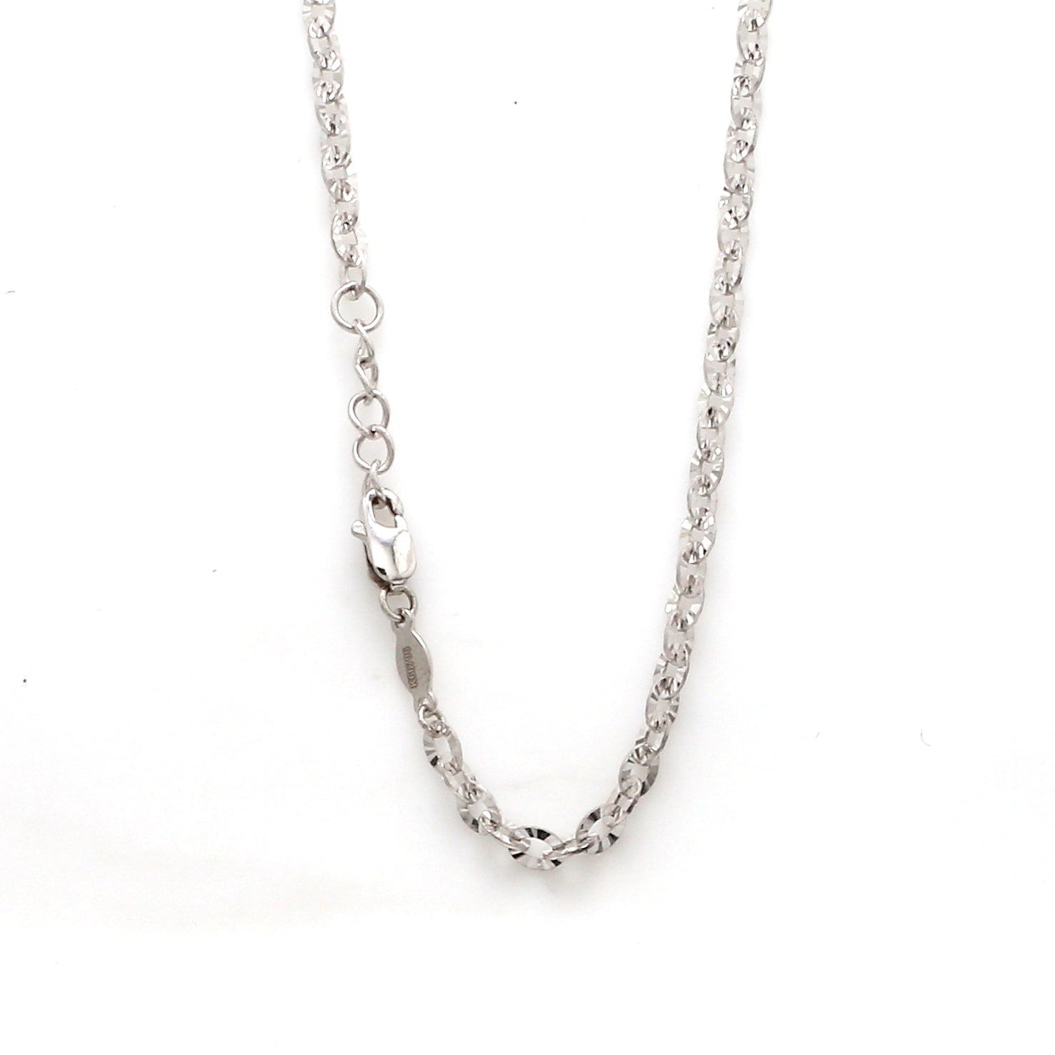 Japanese Platinum Chain with Shiny Texture for Women JL PT CH 659   Jewelove.US
