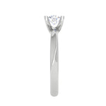 Load image into Gallery viewer, 1-Carat Lab Grown Solitaire Platinum Ring for Women JL PT RS PR LG 161-B
