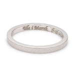 Load image into Gallery viewer, 2mm Flat Platinum Wedding Ring JL PT 222-Flat   Jewelove.US
