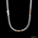 Load image into Gallery viewer, Men of Platinum | 5.5mm Rose Gold Heavy Chain for Men JL PT CH 1319
