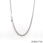 Load image into Gallery viewer, 2mm Platinum Curb Chain Uni-sex JL PT CH 982-A   Jewelove.US
