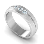 Load image into Gallery viewer, 3 Diamond Platinum Love Bands JL PT 652  Women-s-Ring-only Jewelove.US
