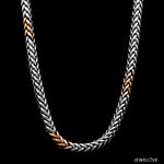 Load image into Gallery viewer, Men of Platinum | 5.5mm Rose Gold Heavy Chain for Men JL PT CH 1319

