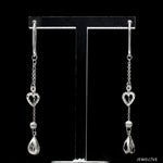Load image into Gallery viewer, Japanese Platinum Earrings with Diamond Cutting for Women JL PT E 285   Jewelove.US
