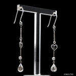 Load image into Gallery viewer, Japanese Platinum Earrings with Diamond Cutting for Women JL PT E 285   Jewelove.US

