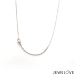 Load image into Gallery viewer, Platinum Pendant with Chain for Women JL PT P 267   Jewelove.US
