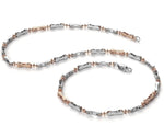 Load image into Gallery viewer, 3.5mm Men of Platinum | Rose Gold Fusion Chain for Men JL PT CH 759   Jewelove.US
