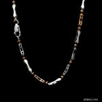 Load image into Gallery viewer, 3.5mm Men of Platinum | Rose Gold Fusion Chain for Men JL PT CH 759   Jewelove.US

