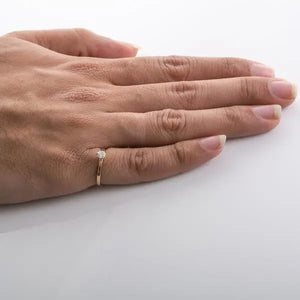 30 Pointer Classic 6 Prong Solitaire Ring made in 18K Rose Gold JL AU 12   Jewelove.US