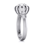 Load image into Gallery viewer, 30-Pointer Solitaire Designer Platinum Diamond Ring  for Women JL PT 8052   Jewelove
