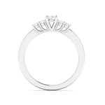 Load image into Gallery viewer, 30 Pointer Solitaire Platinum Ring with Diamond Accents for Women JL PT 323   Jewelove
