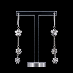 Load image into Gallery viewer, Japanese Platinum Flower Earrings for Women JL PT E 349
