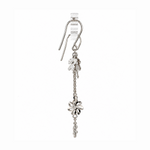 Load image into Gallery viewer, Japanese Platinum Flower Earrings for Women JL PT E 349
