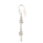 Load image into Gallery viewer, Japanese Platinum Flower Earrings for Women JL PT E 349

