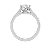 Load image into Gallery viewer, 2-Carat Lab Grown Solitaire Platinum Ring JL PT RS RD LG 167-D
