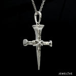 Load image into Gallery viewer, Platinum Cross Pendant JL PT P 243-C
