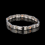 Load image into Gallery viewer, Men of Platinum | Platinum 18K Rose Gold Bracelet for Men JL PTB 1370
