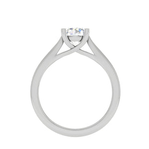 1.50-Carat Solitaire Platinum Ring for Women JL PT RS PR LG G 136-C